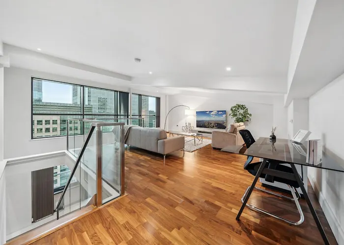 Canary Wharf Riverview 2Floor Penthouse