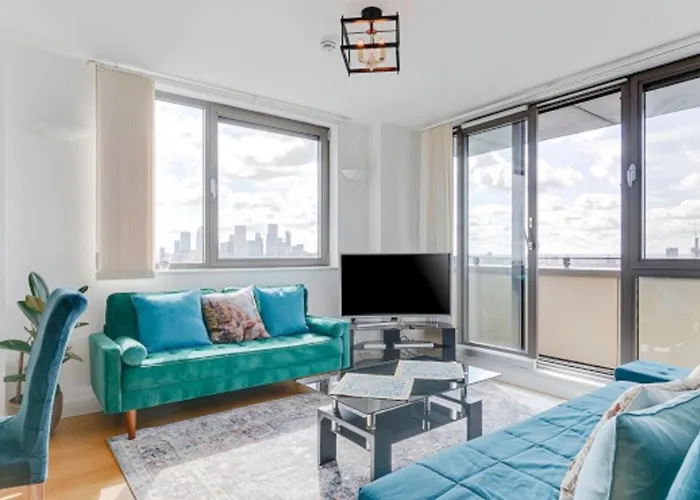 London City View Apartment, Short Walk To Tower Bridge, Free Parking