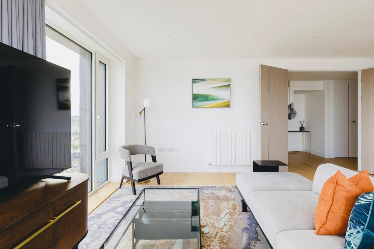 Executive Waterfront Split Penthouse Apartamento Londres