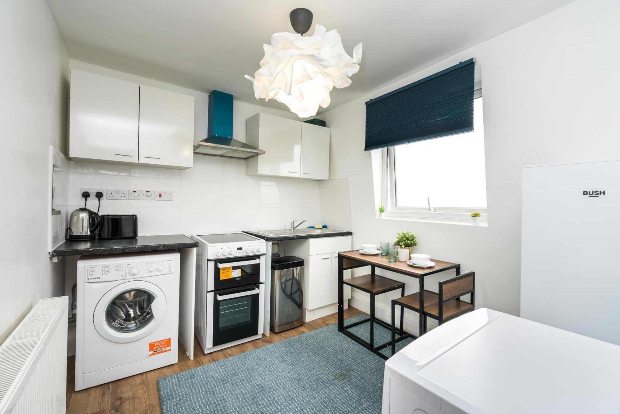 Apartment Me3 Cute Central Flat-2bdr-next To Queens Marry Hospital