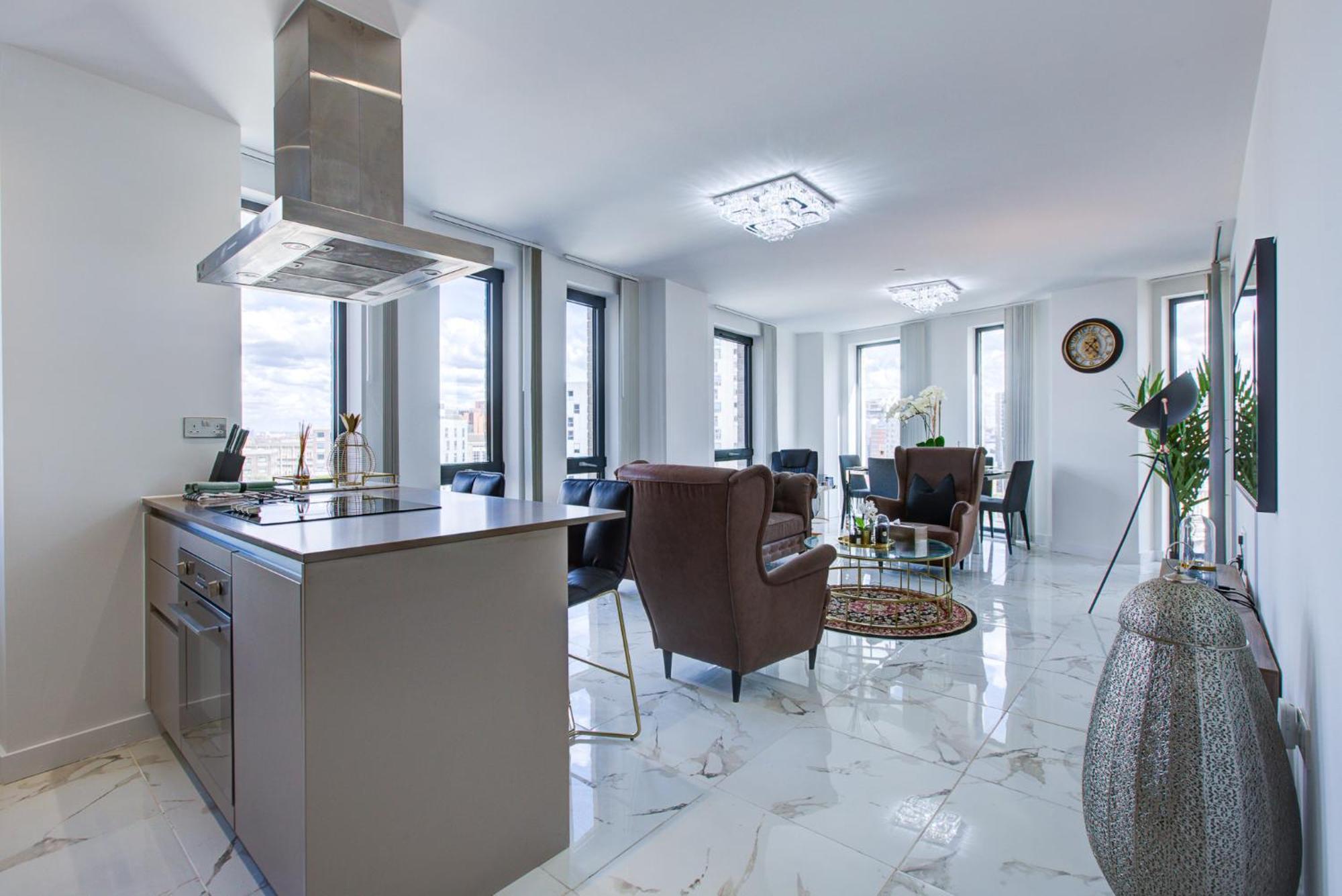 Apartment Canary Wharf 2 Bedroom Luxury London