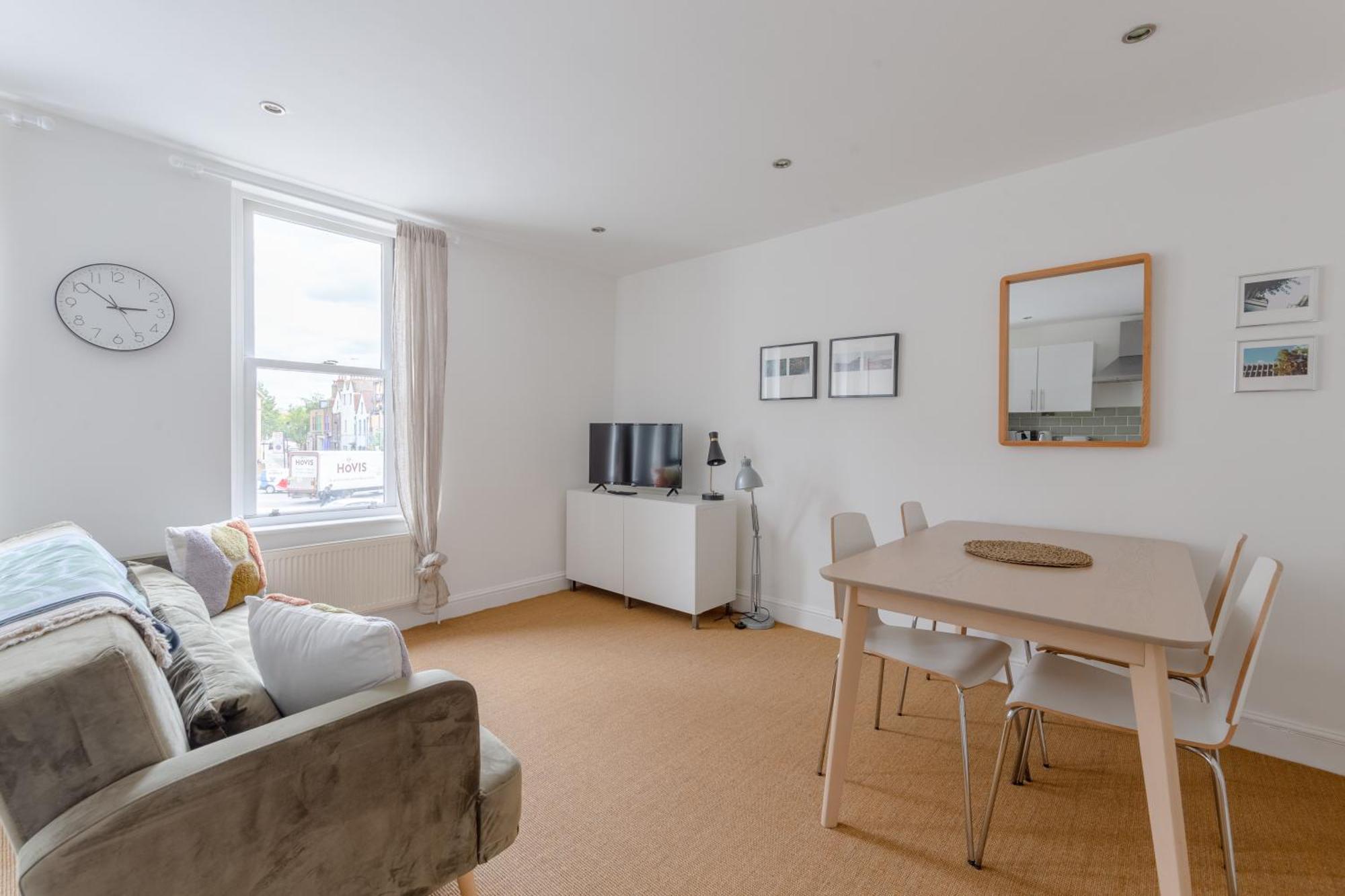 Apartment Modern 1bd Flat - 15 Min Walk To Bridge *