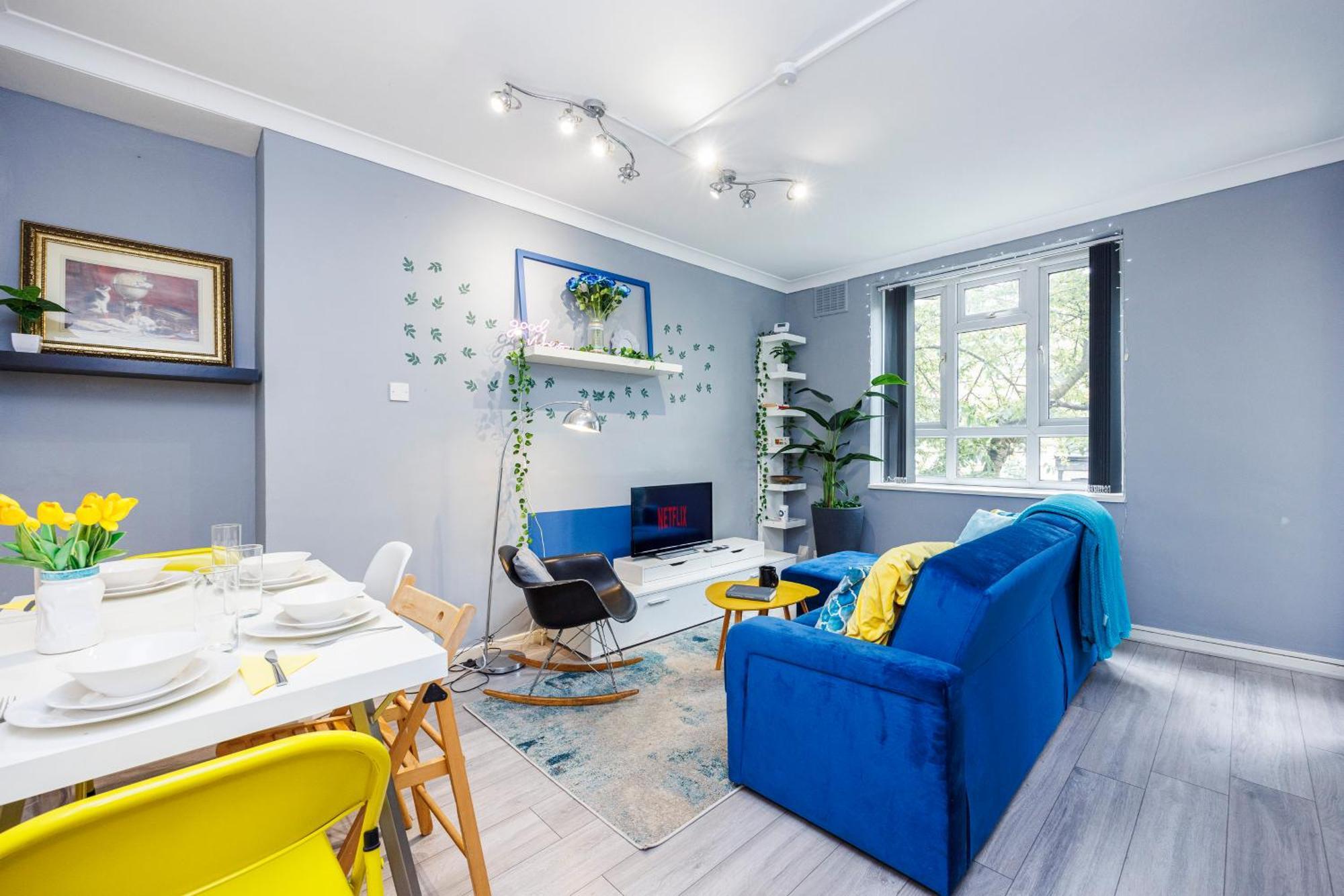 Spacious 2-bedroom With Terrace, Garden Views & Free Wifi Near Olympic Stadium Londres