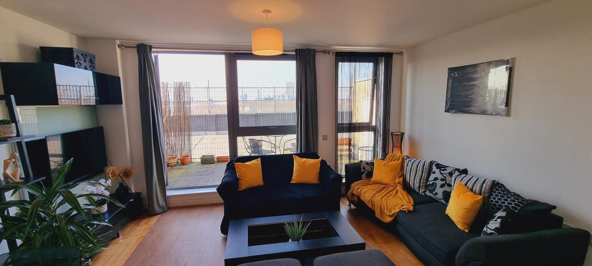 Apartamento New The Viewpoint Modern 2 Bed Near O2 And Excel Ideal For Business And Long