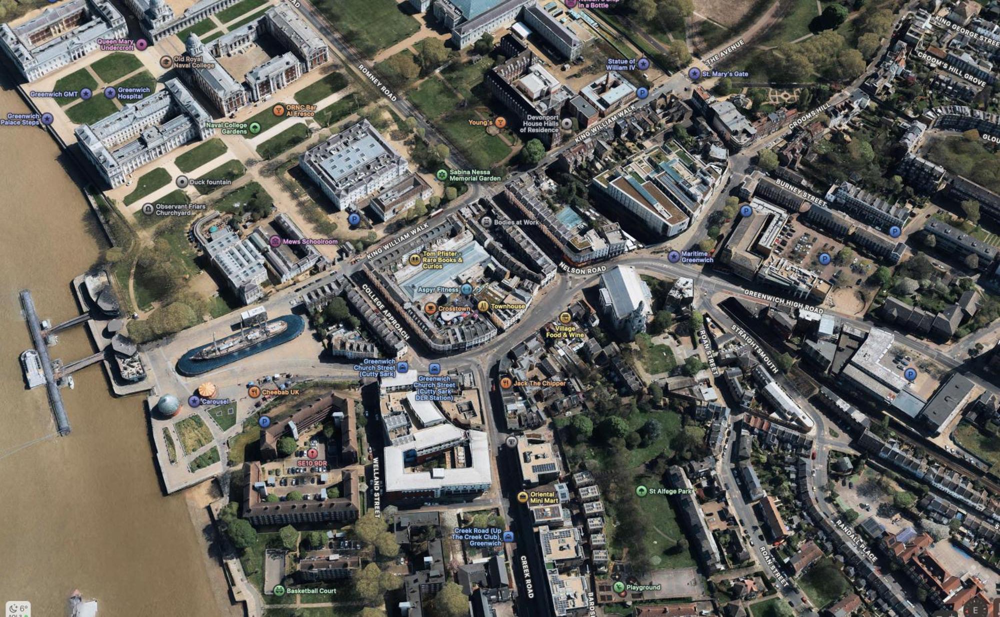 2 Bedroom Flat In Greenwich Next To Cutty Sark