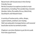 Large Apt Close To Central Ldn