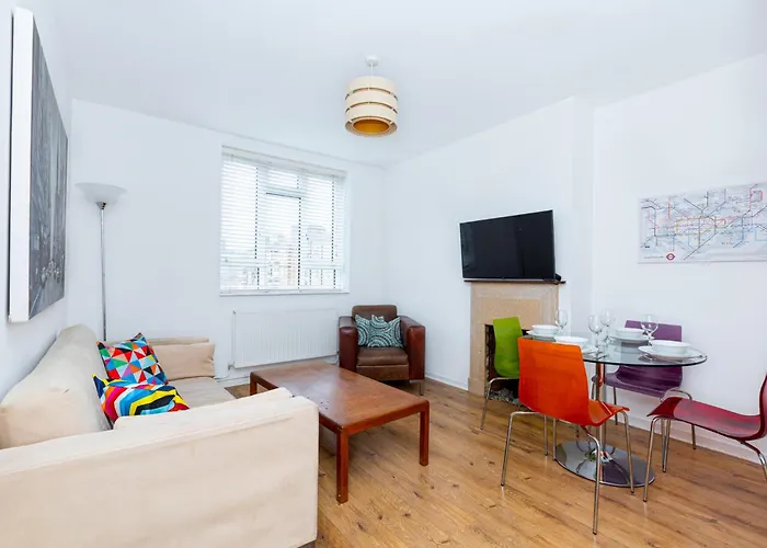 Bright Modern 1 Bedroom Flat, 5 Min To Vauxhall St