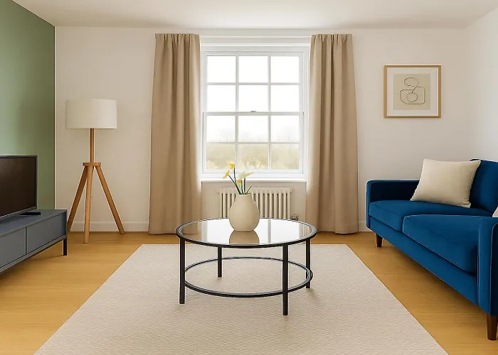 Bright Apartment In Henley House