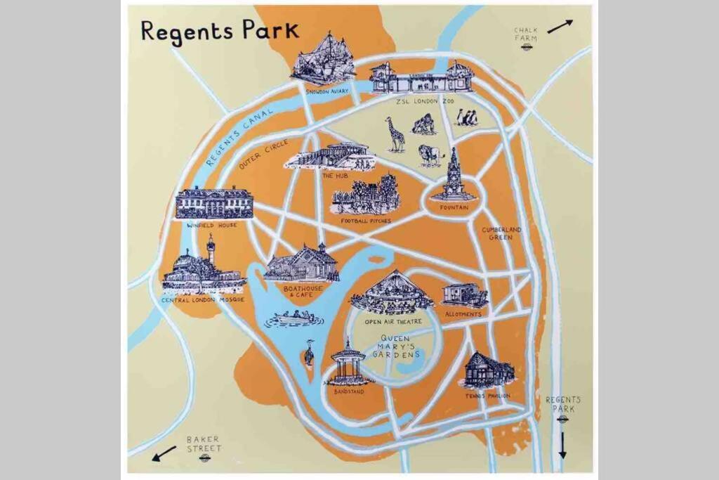 Apartment Marylebone Mayfair Hyde & Regents Park W1 *