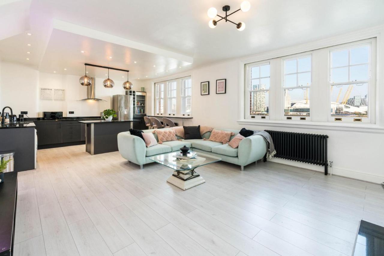 Apartment Stunning 3bd Riverside Flat Communal Roof Terrace *