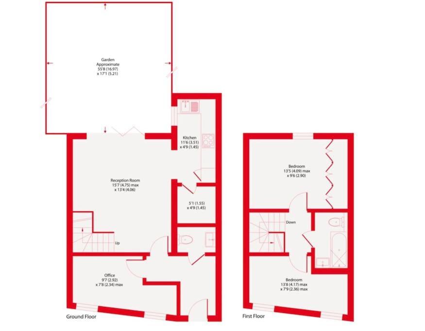 Casa de férias Amazing 3 Bed Interior Designed House With Garden - 114 The Hervey
