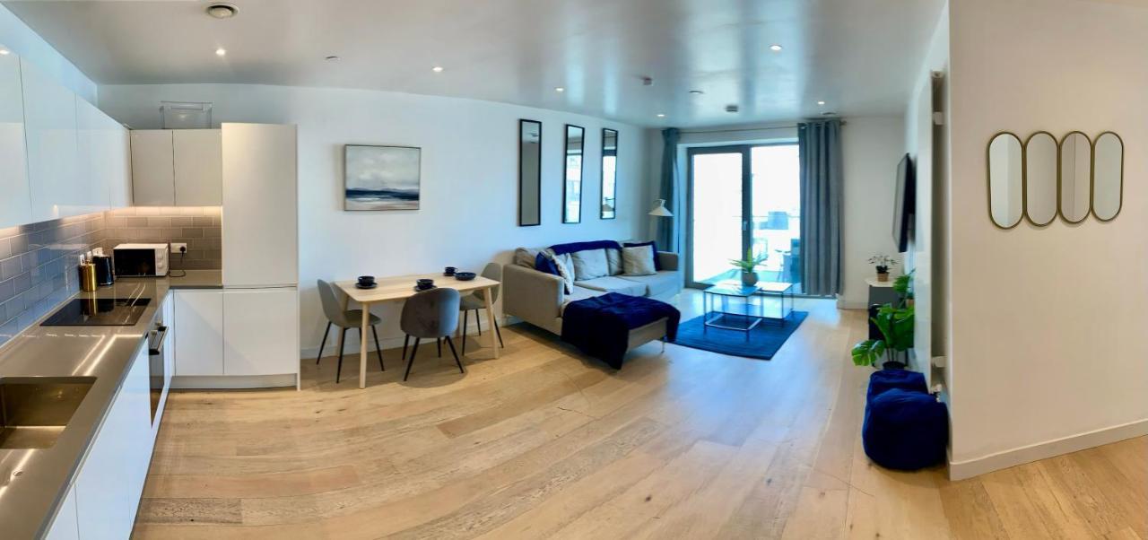 Md : Stunning 2 Bedroom 2 Bath - Royal Docks Apartamento *