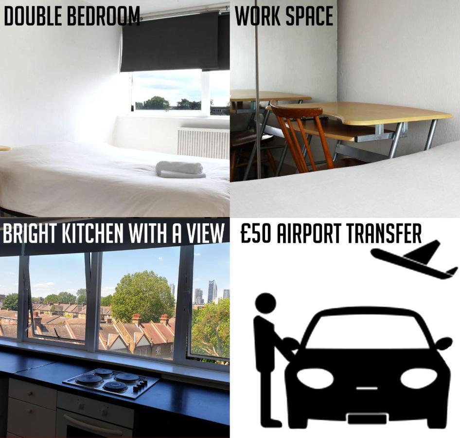 Privatunterkunft Elephant & Castle - Zone 2 - Private - Shared Bathroom