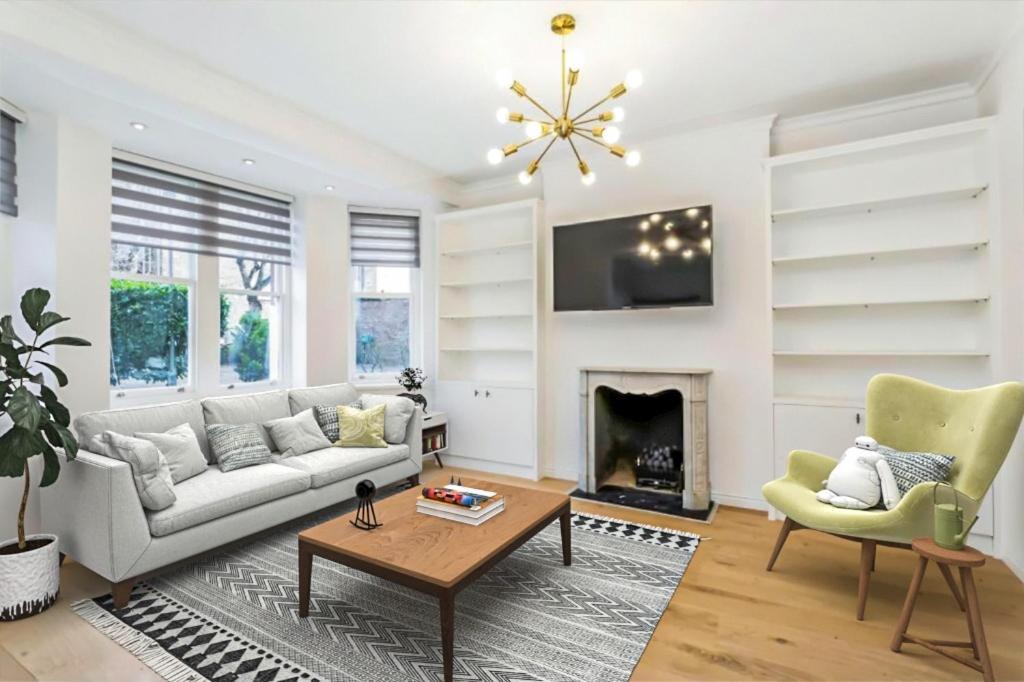 Modern Chelsea Flat, 3bd 2bath, With Parking Apartment *