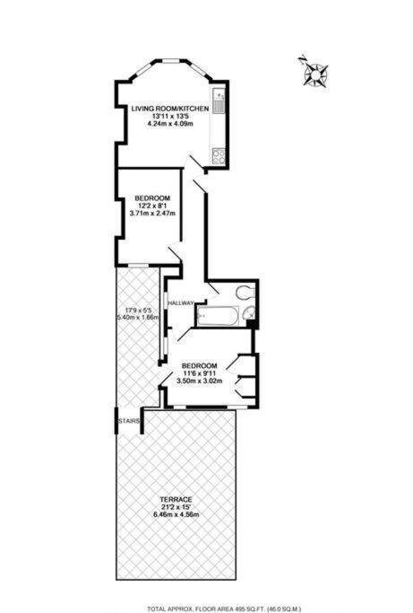 Apartment Luxury 3 Bed - Huge Outdoor Terrace & Amazing Transport Links