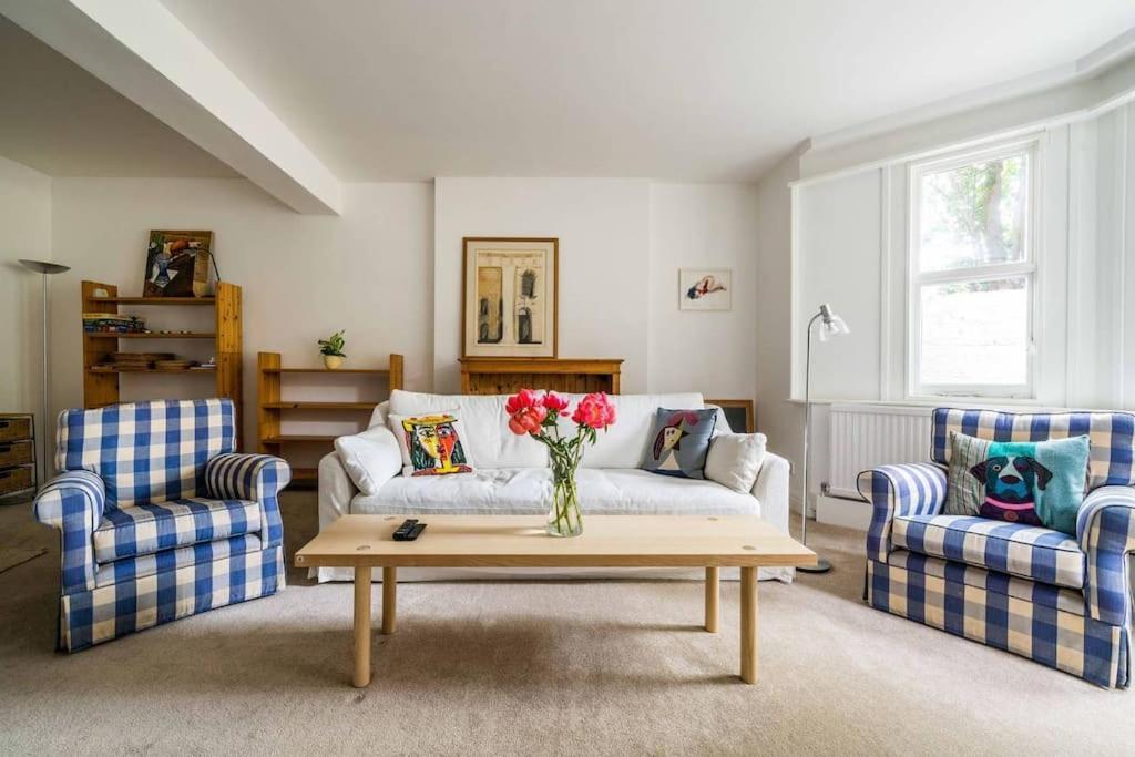 Spacious 2 Bed Garden Flat By The Thames+parking Apartamento Londres