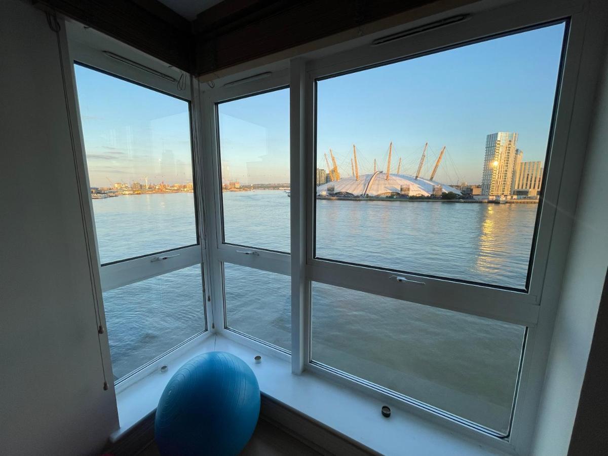 Very Large Ensuite With Wonderful View Over The River Thames In A Peaceful & Calm Residential Building - Shared Flat With 1 Host Homestay