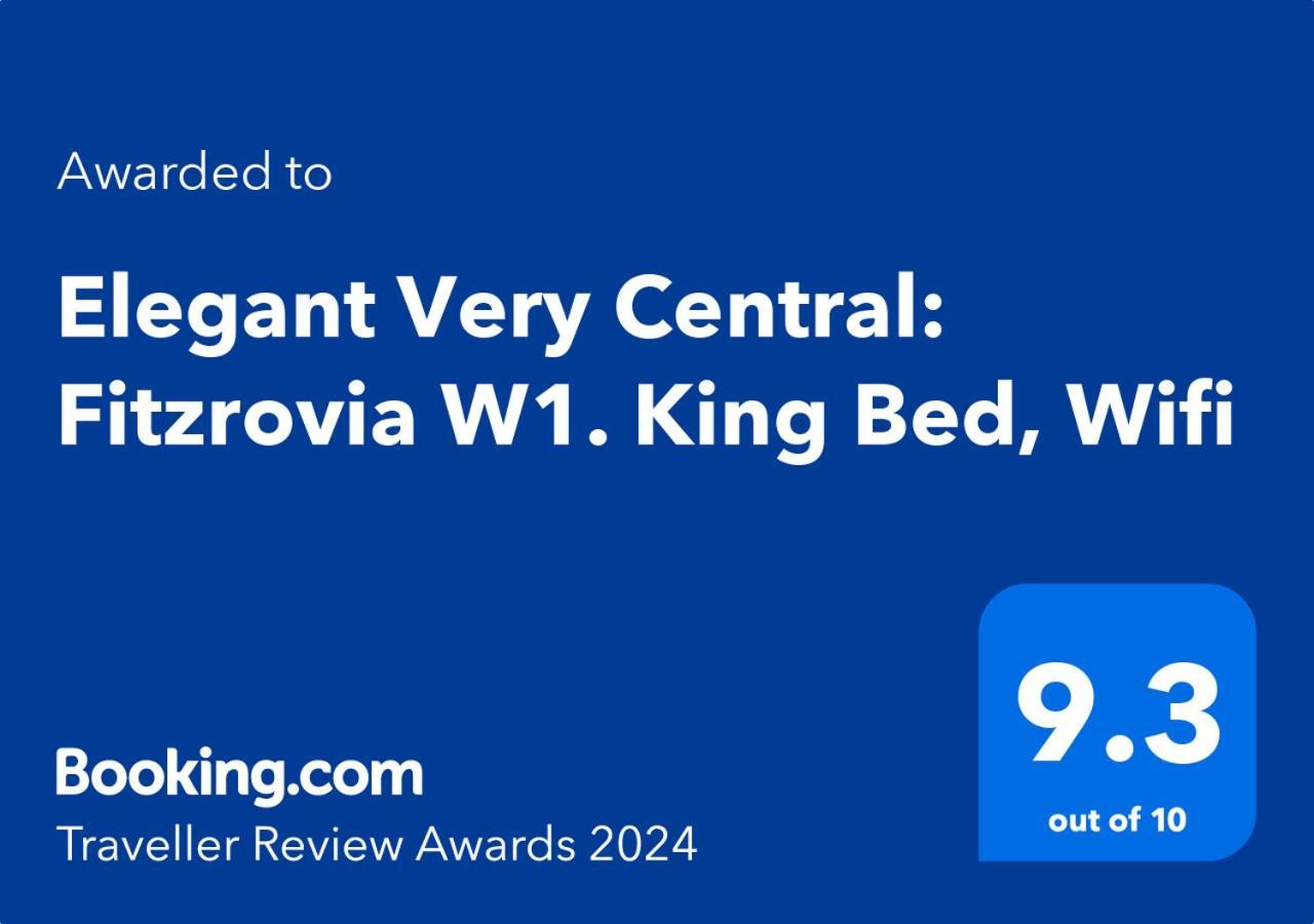 Apartment Elegant Very Central Fitzrovia W1 King Bed, Wifi, Nr Oxford St Affable Informative Host London