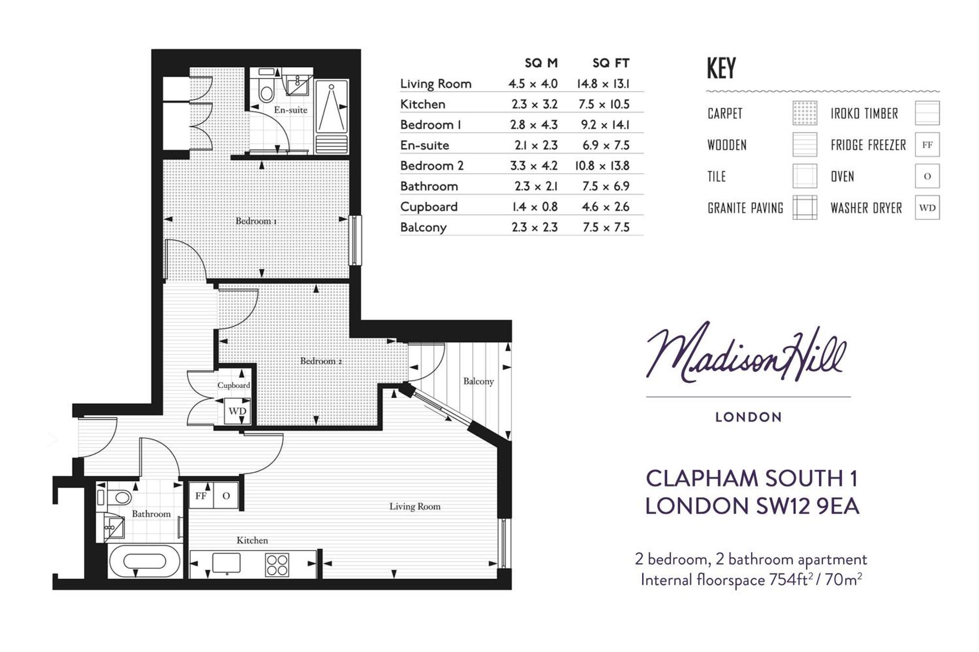Apartment Clapham South 1