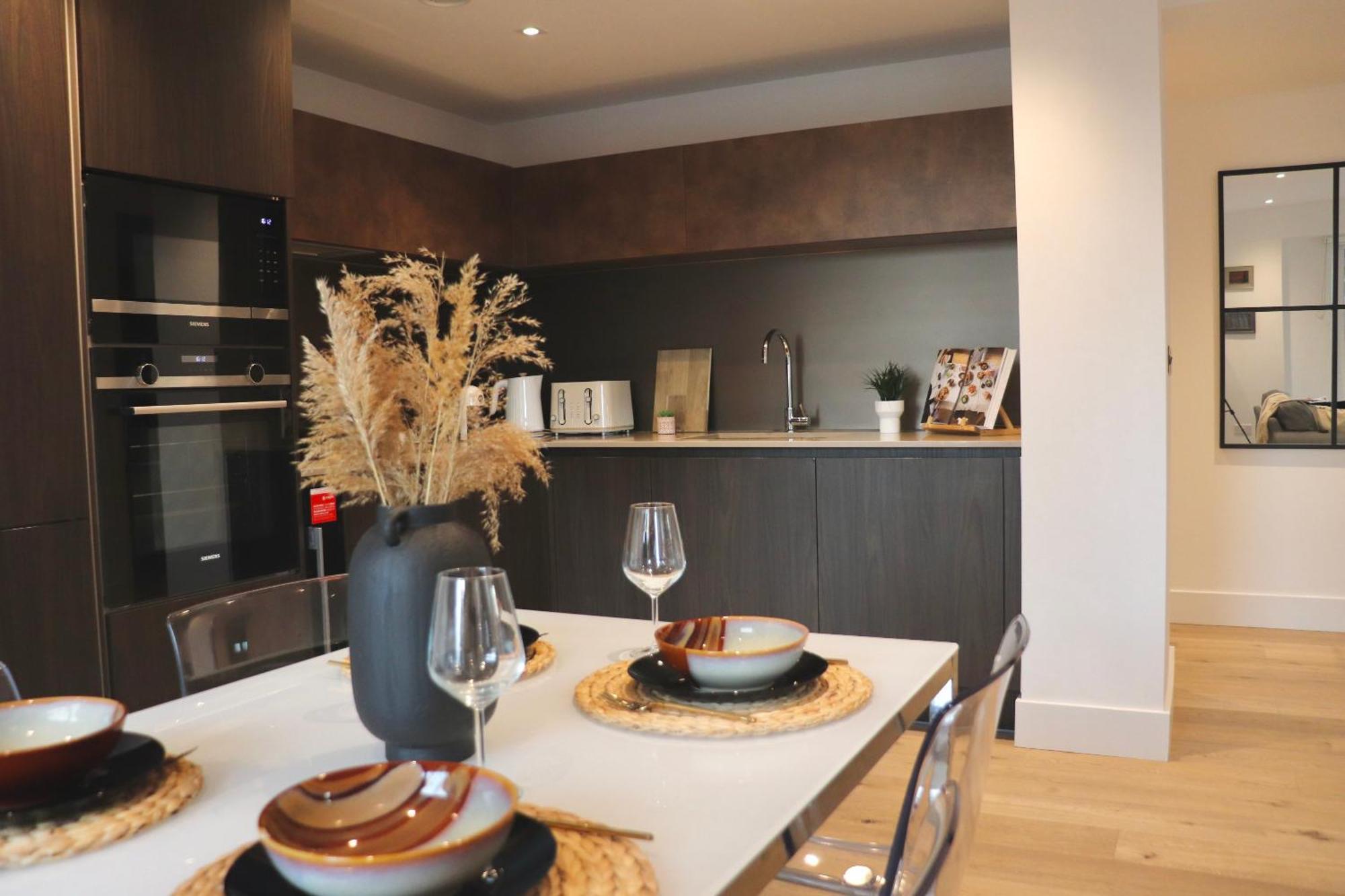 Apartment Vauxhall Luxury: Balcony
