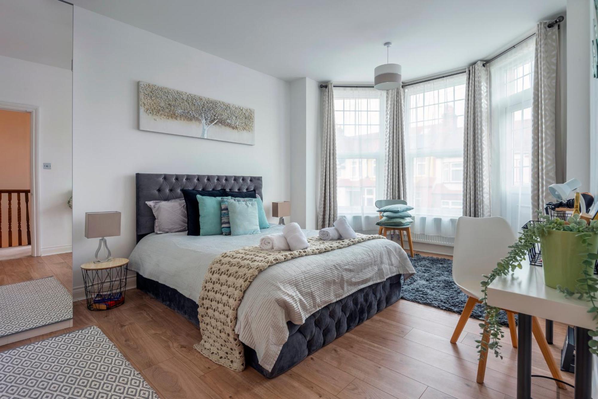 Apartamento Woodside Gardens Luxury Near Alexandra Palace, Tottenham Stadium & Drumsheds