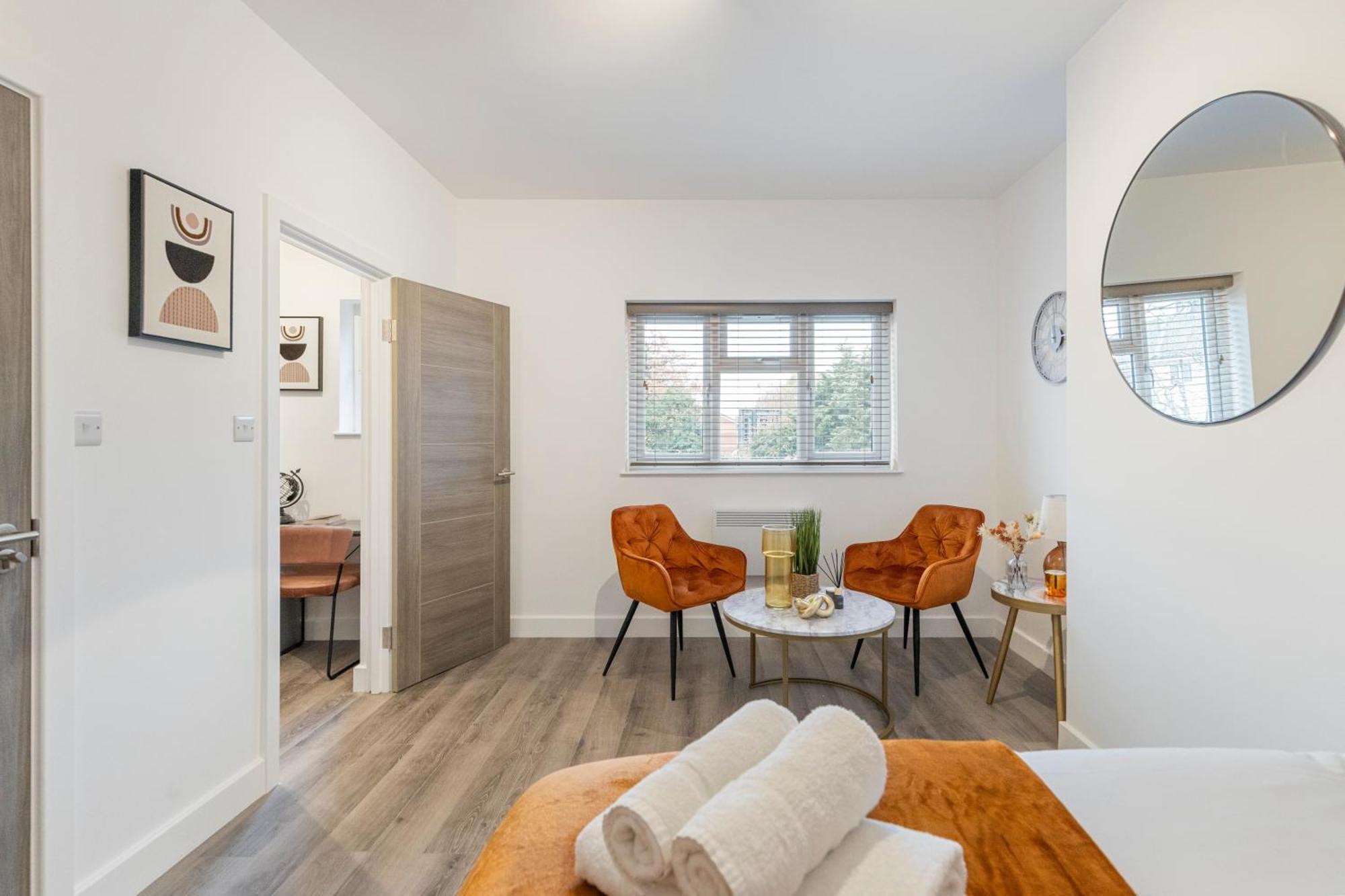 Beautiful-cosy-king Sized Bed Flat 3 Min Walk To Tube Station Apartamento *