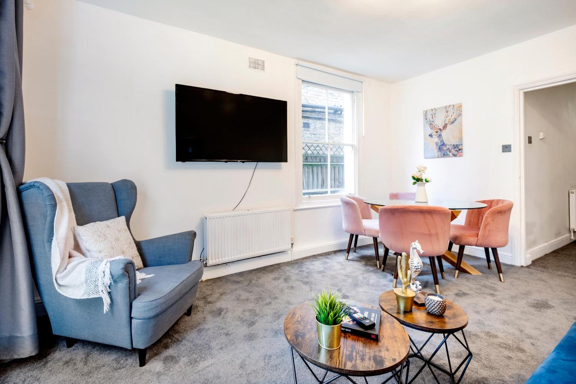 Apartment Beautiful Garden Flat Near Chelsea London