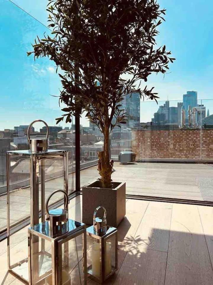 3 Bed 2 Bath Penthouse Hoxton Square With Terrace Apartment London