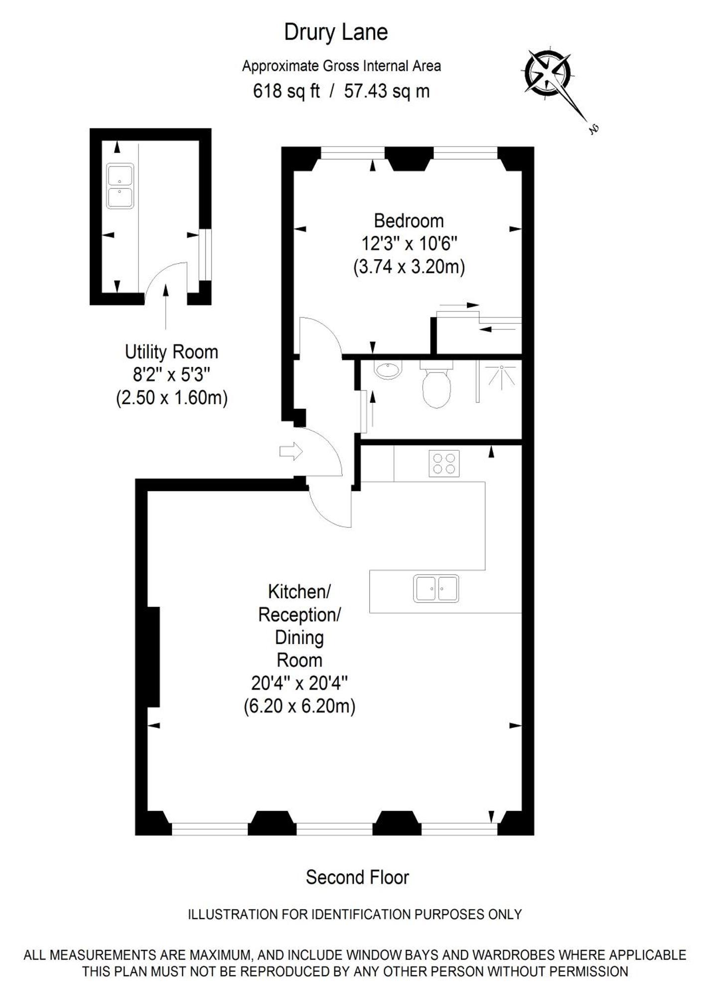 Urban Chic - Drury Apartment London
