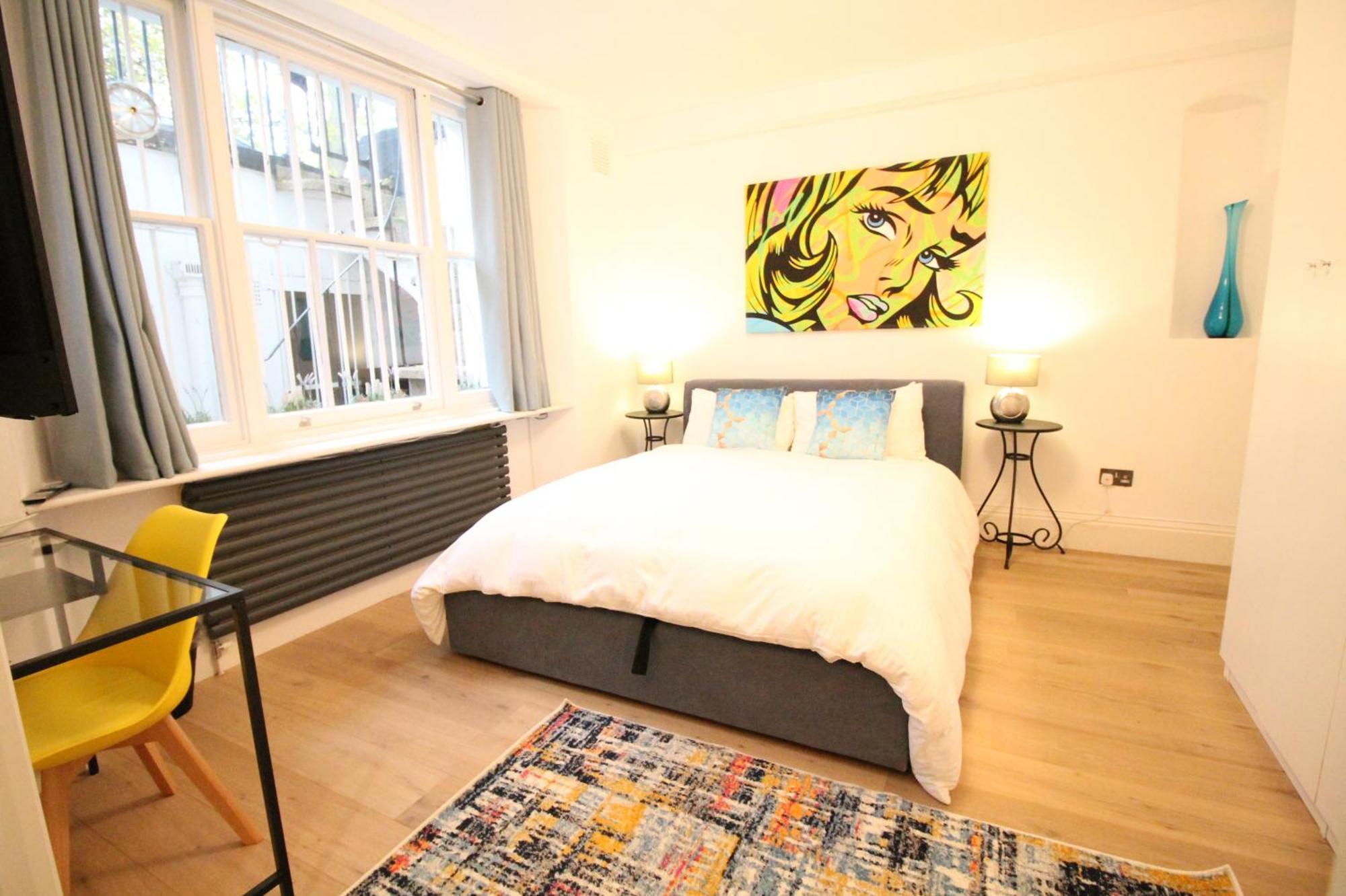 Trendy 2bedroom And 2 Bathroom Flat, Quiet Nottinghill Street