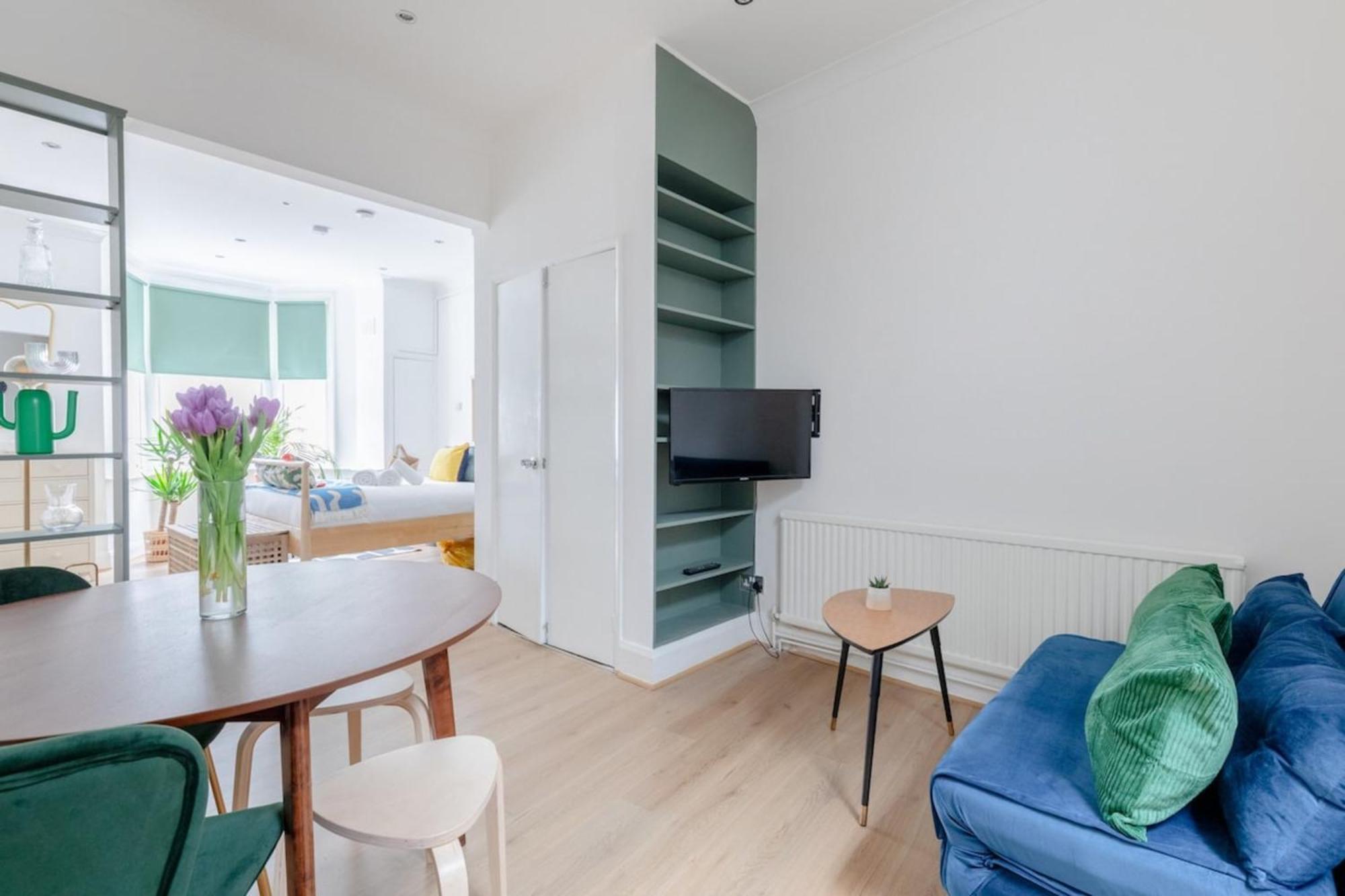 Apartamento & Charmingly Curated 1bd Wifi Fulham Londres