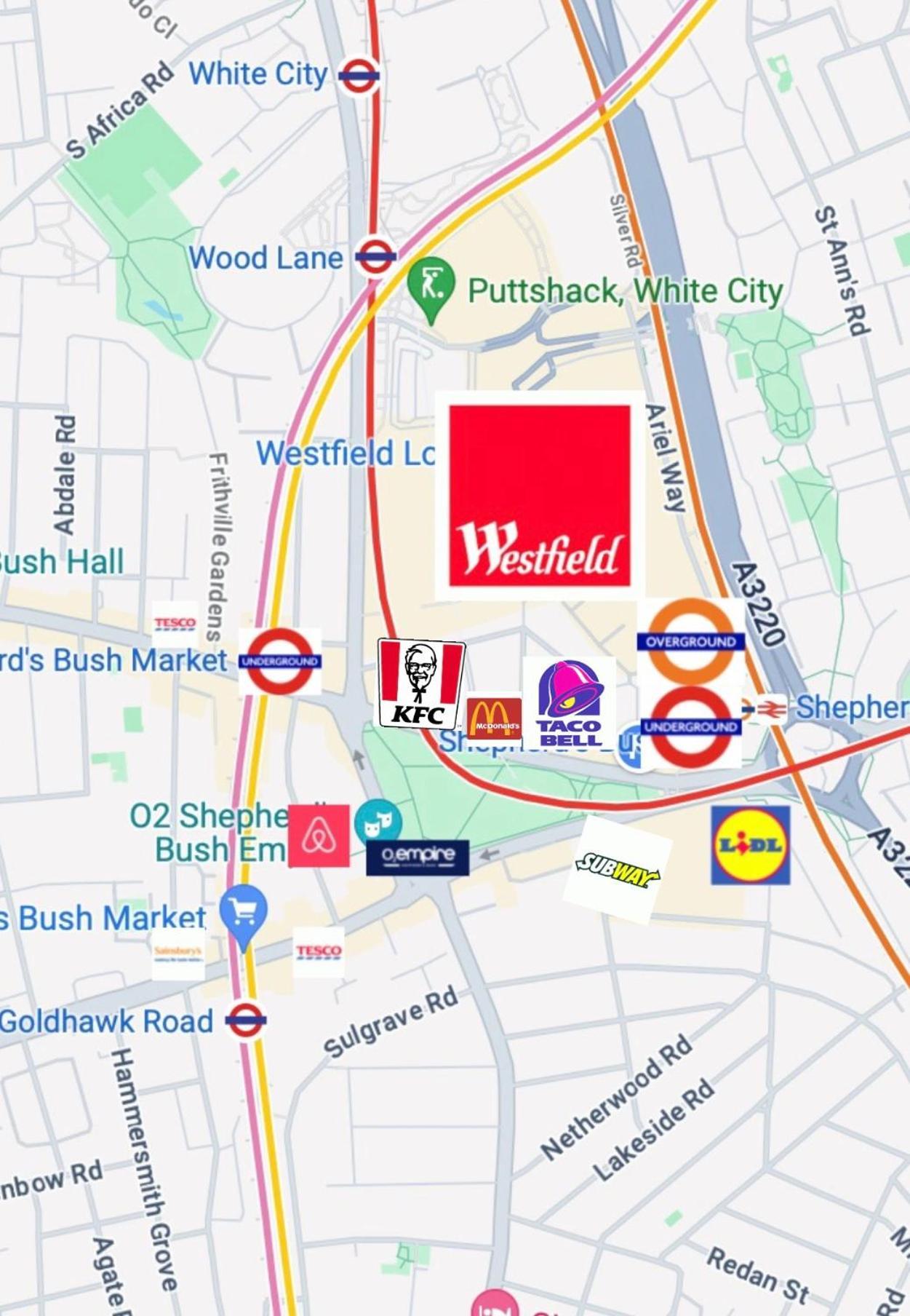 Westfield Shepherds Bush Gasthof
