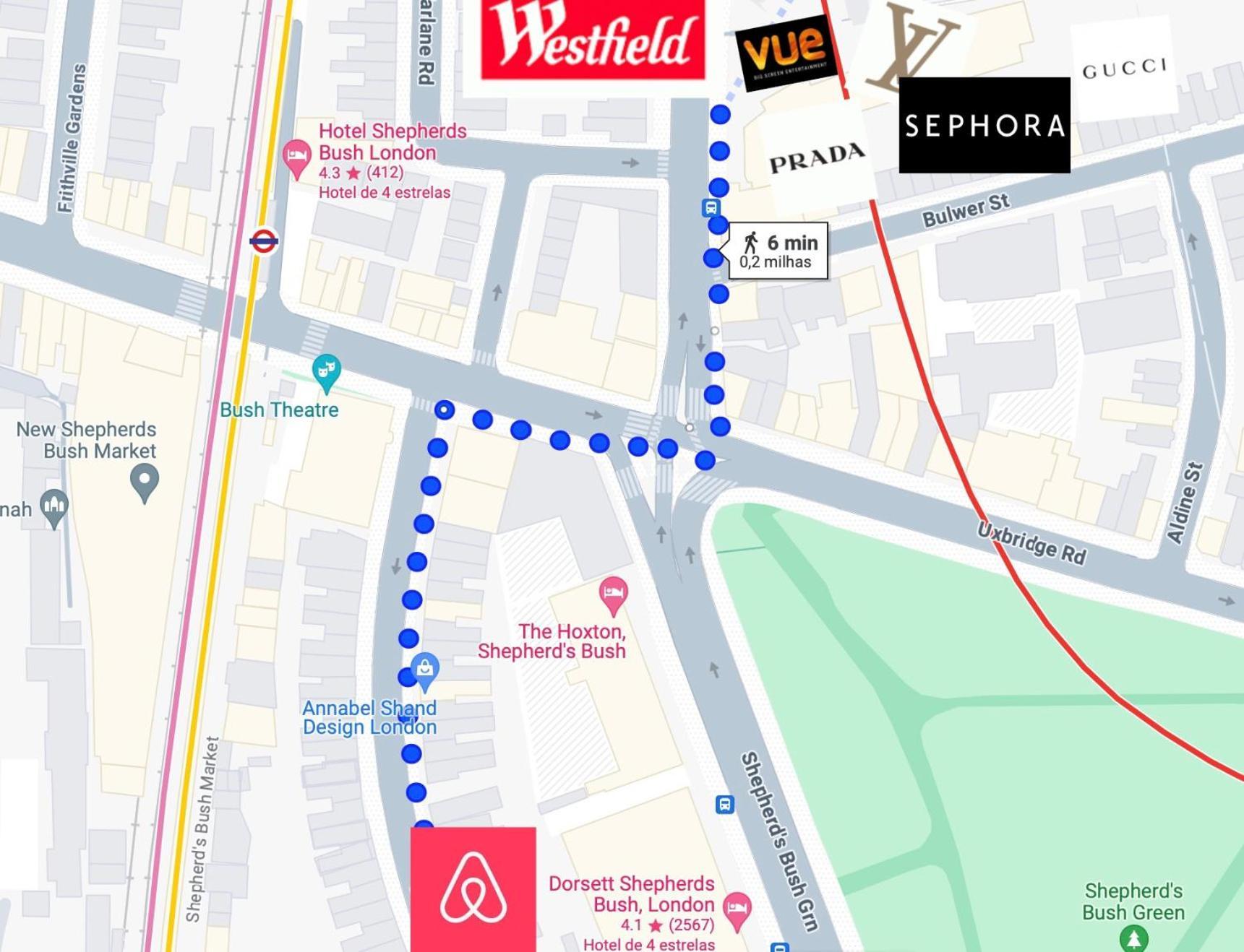 Westfield Shepherds Bush Londres