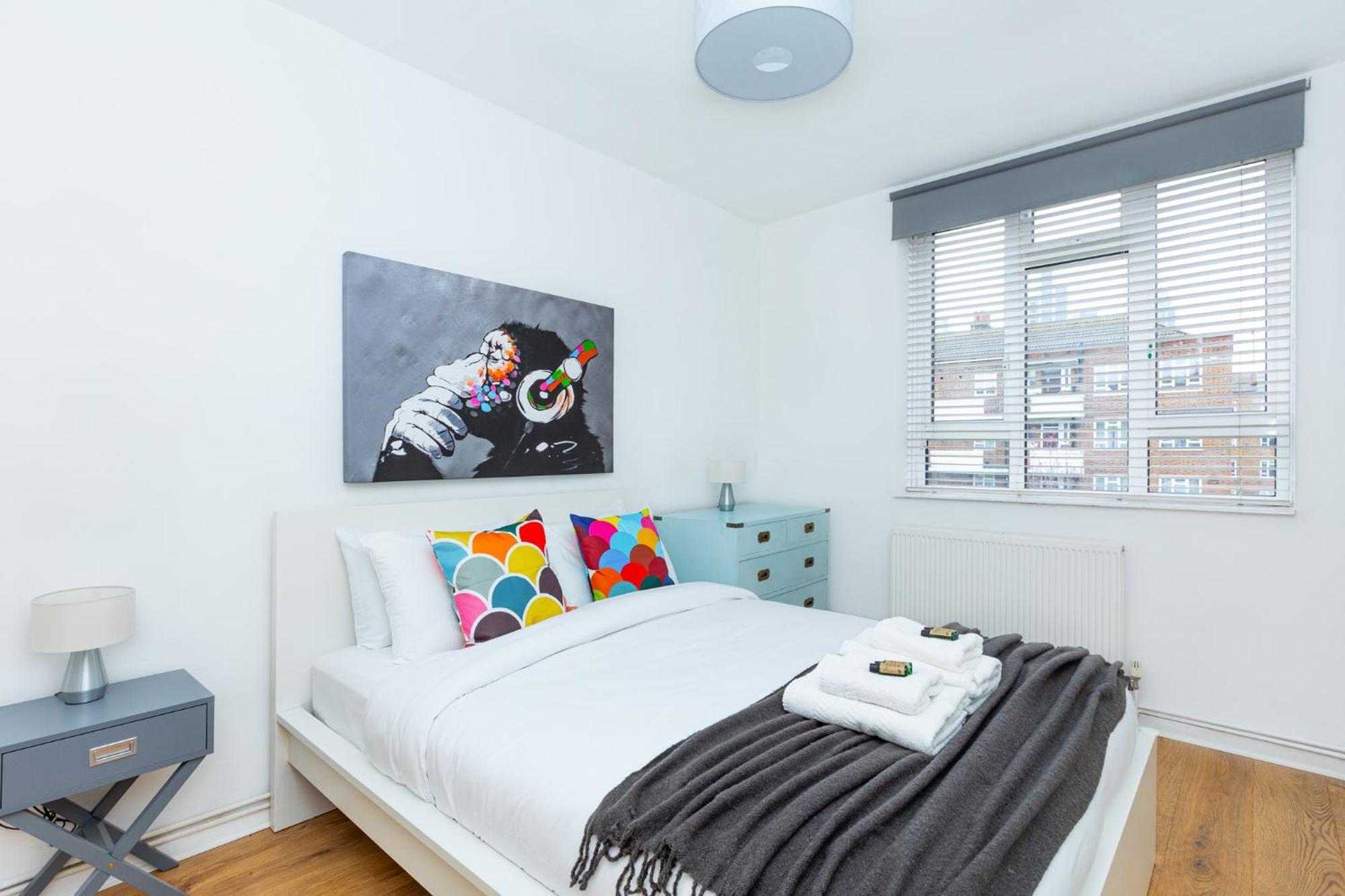 Bright Modern 1 Bedroom Flat, 5 Min To Vauxhall St London