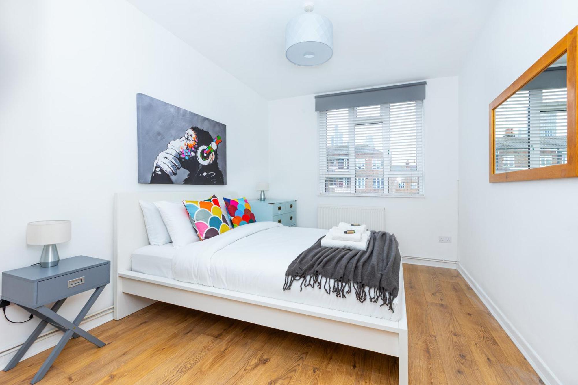 Bright Modern 1 Bedroom Flat, 5 Min To Vauxhall St Apartment London