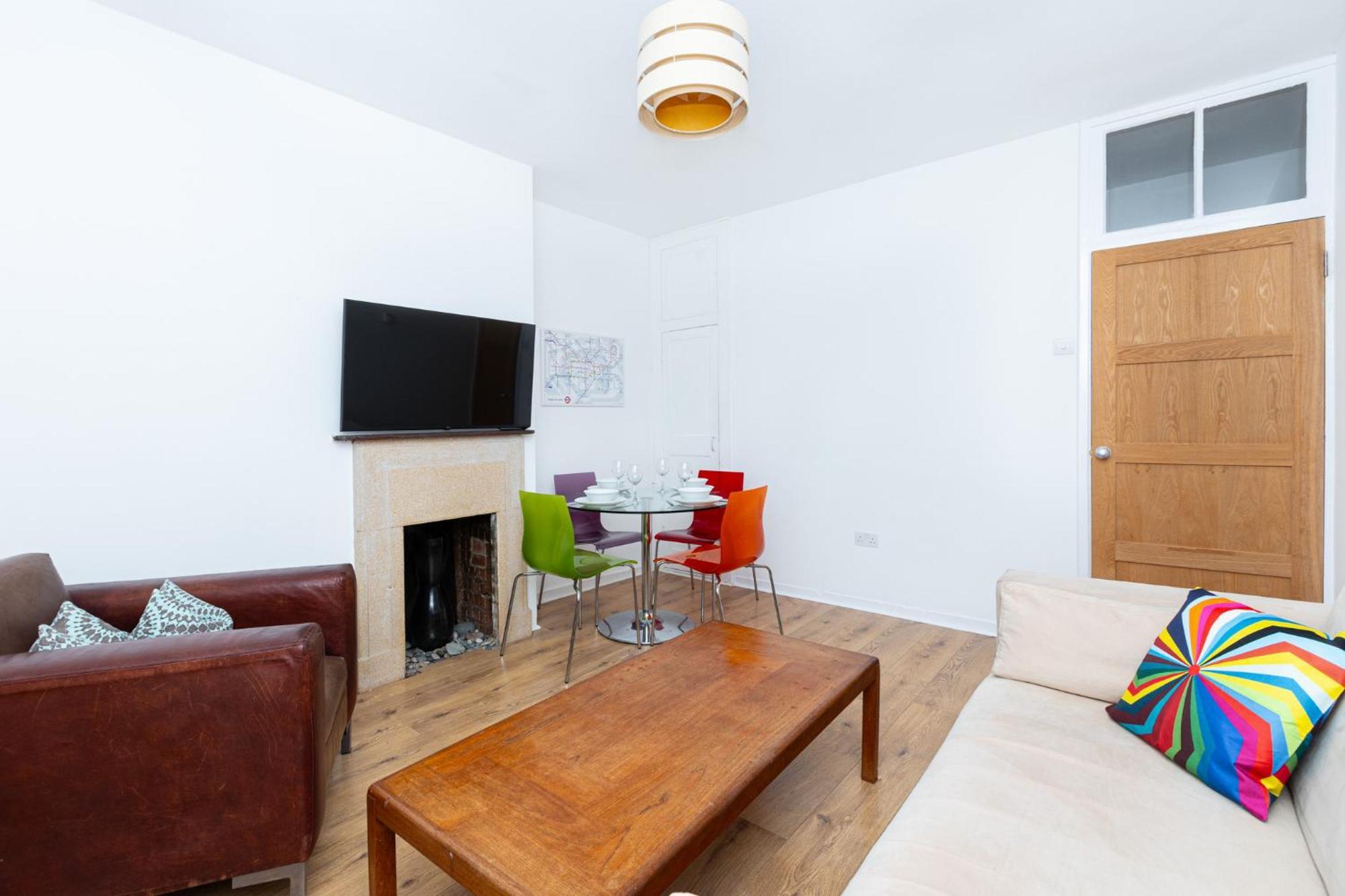 Bright Modern 1 Bedroom Flat, 5 Min To Vauxhall St London