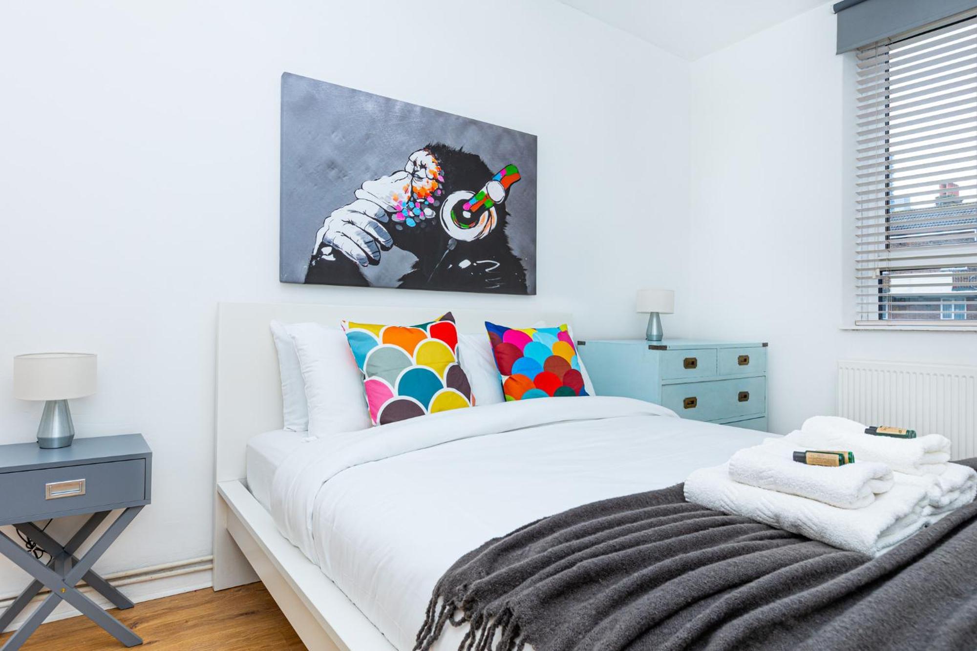 Bright Modern 1 Bedroom Flat, 5 Min To Vauxhall St London