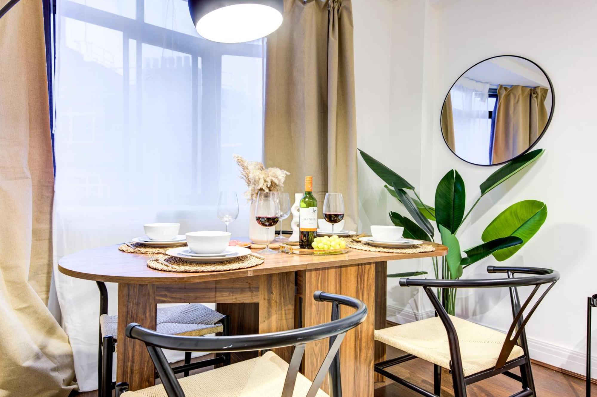 Hyde Park Chic Modern Flat For 4 *