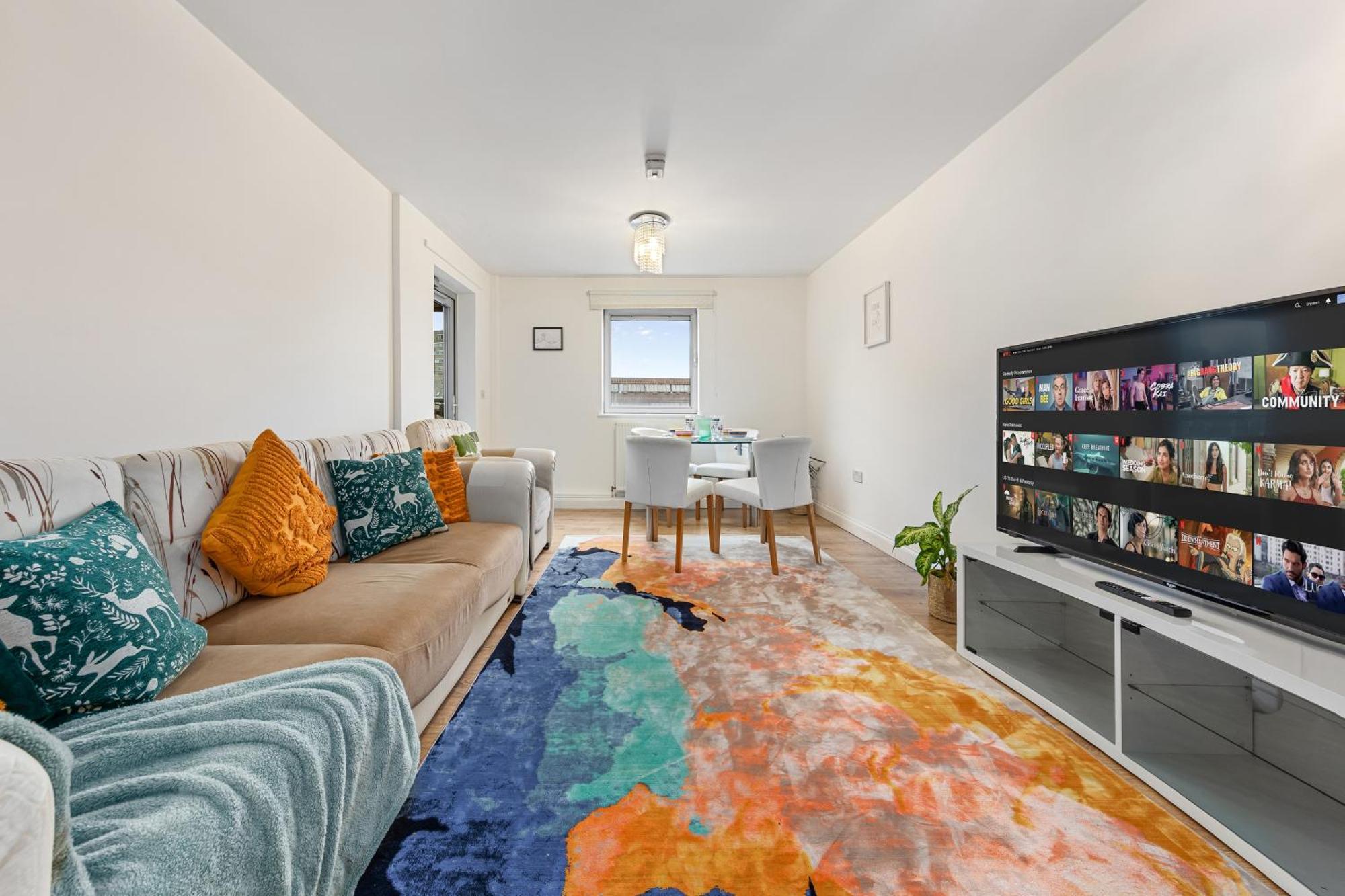Modern Spacious 1 Bedroom Flat In Camden