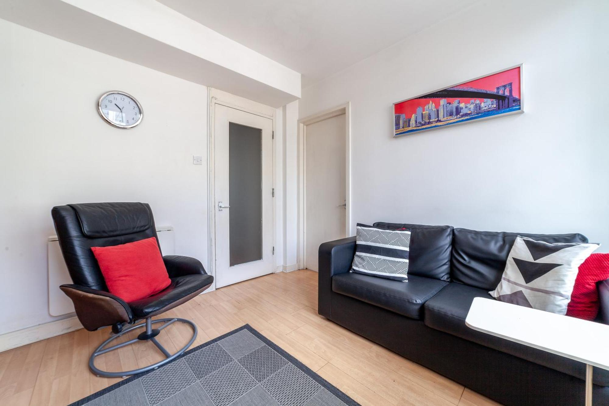 Apartment Shiny 1br Flat In Fitzrovia, 2 Min To Tube
