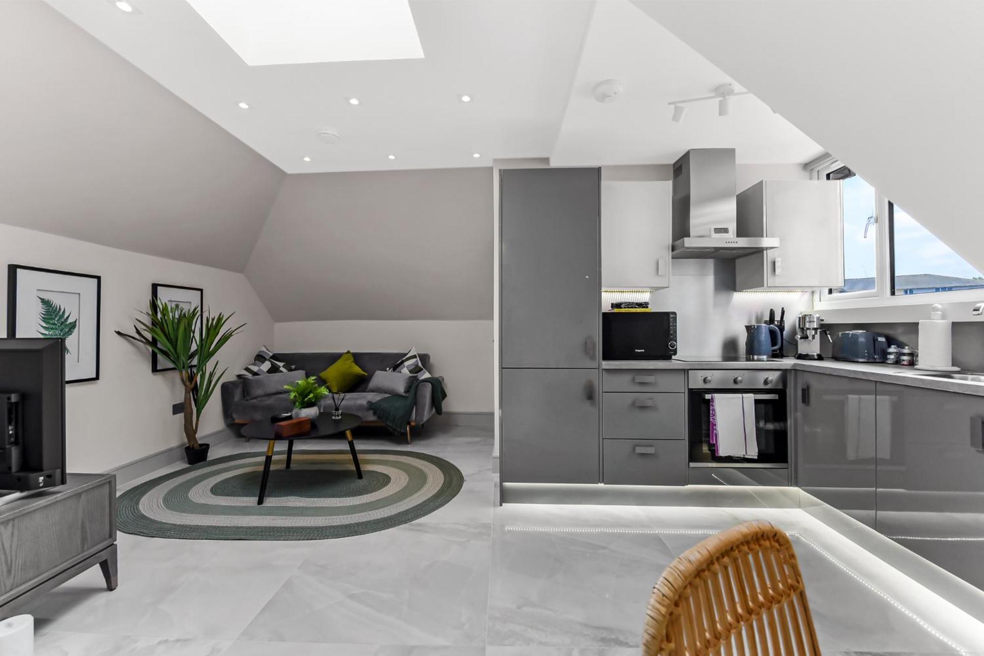 1 Bedroom Stylish In Webley Park Apartment London