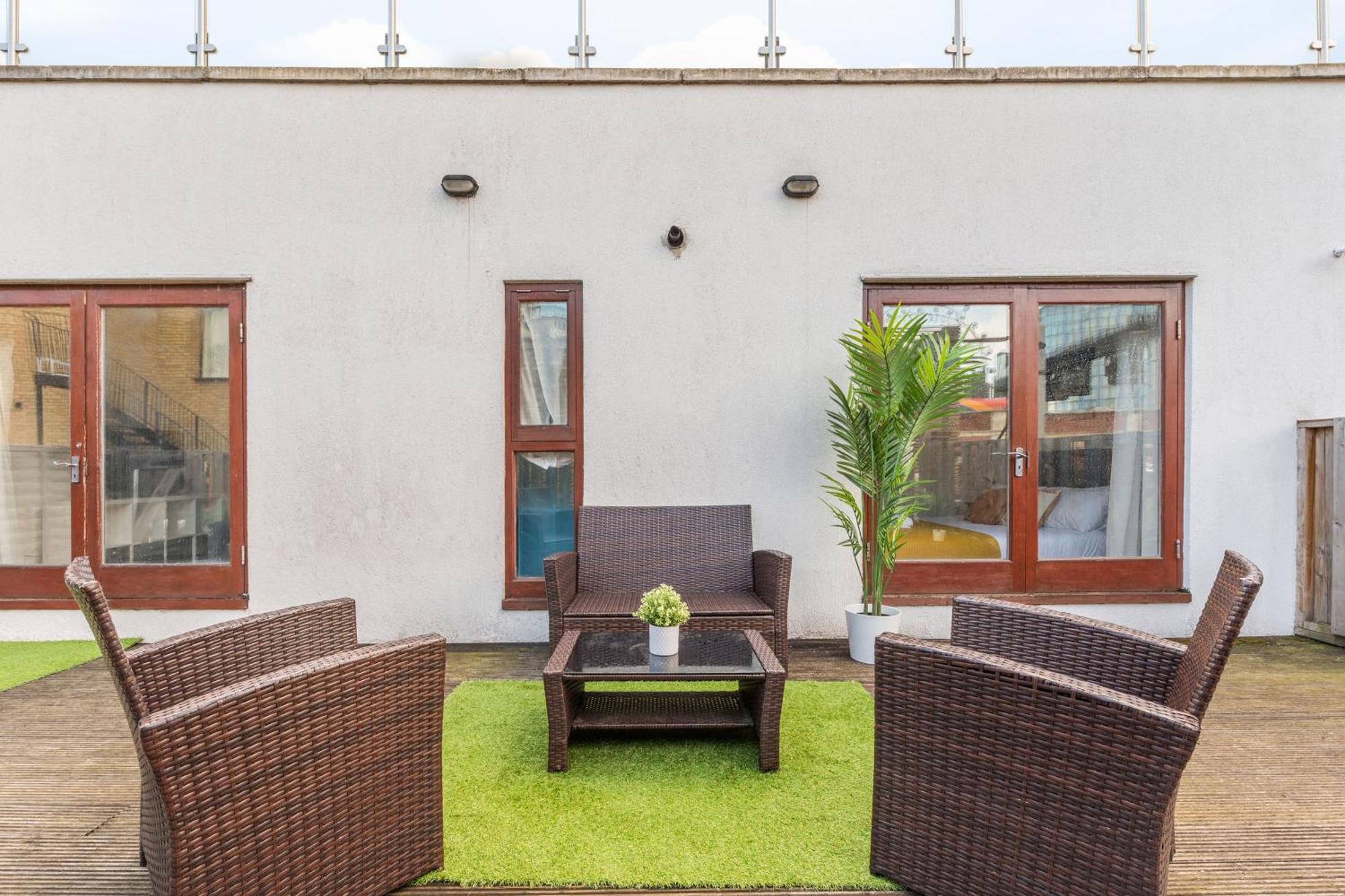 Apartamento Waterloo With Large Private Terrace - View Of The Eye - 1 Bedroom 1 Bath