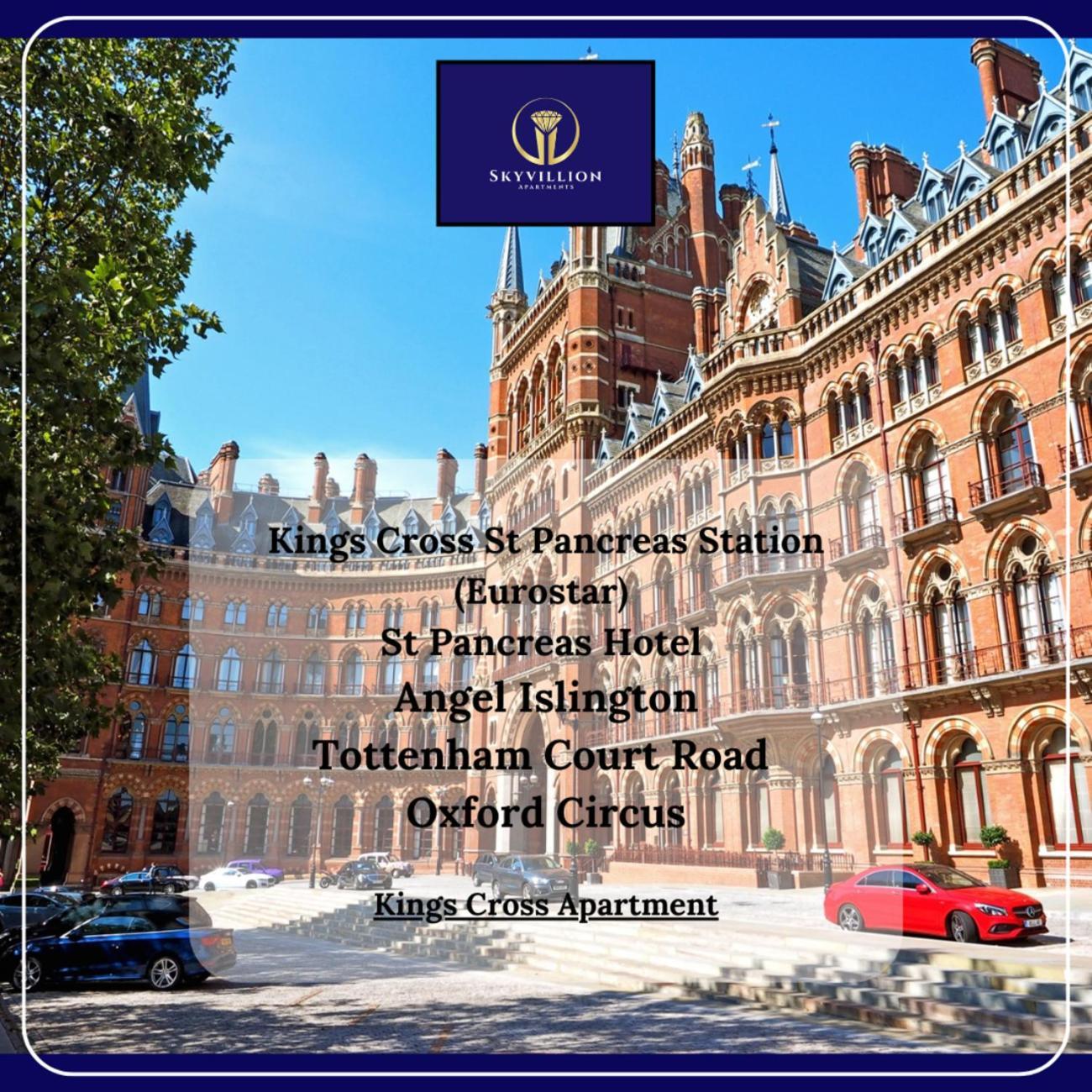 Skyvillion - One Bedroom By King's Cross London