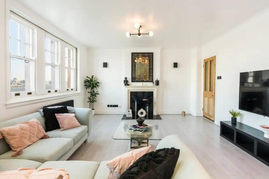 3 X Bedroom Riverside Flat With Hot Tub On Roof Terrace Apartamento