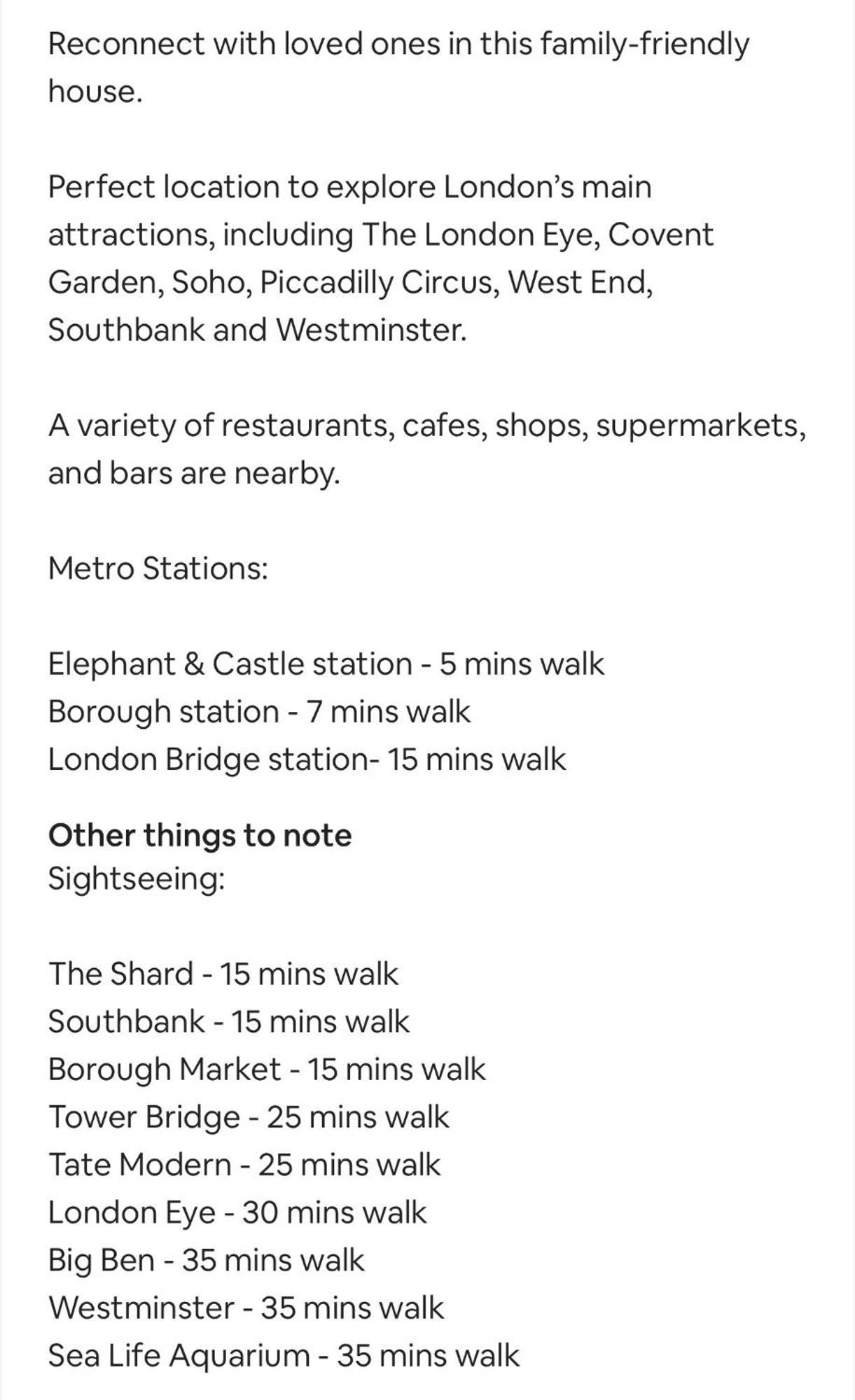 Lovely 2-bed 15 Mins Walk To The Shard Apartment *