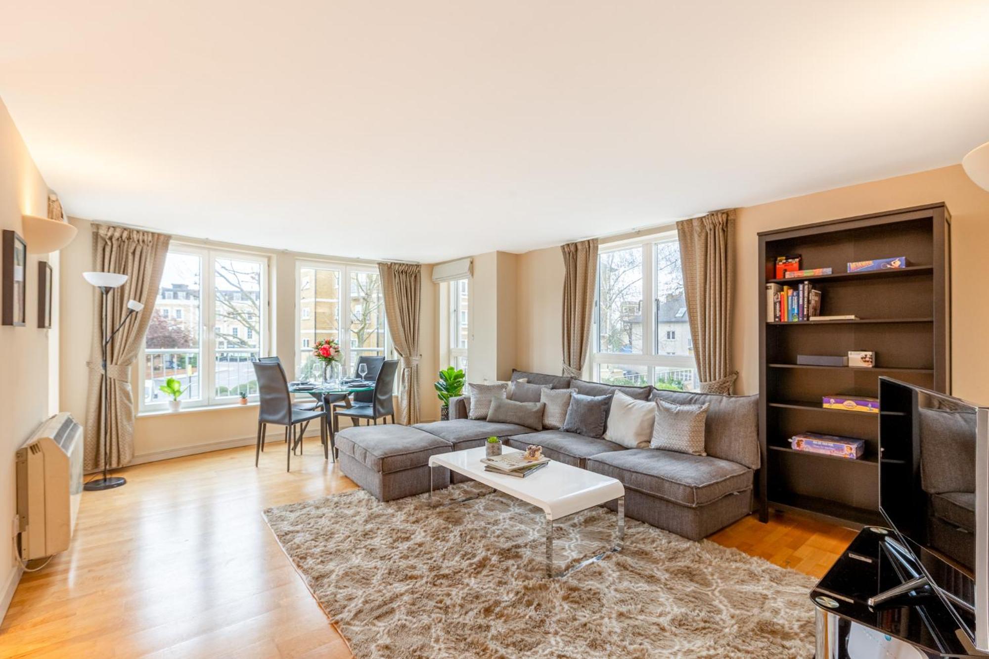 Apartment Spacious & Secluded 1br Flat In Maida Vale *