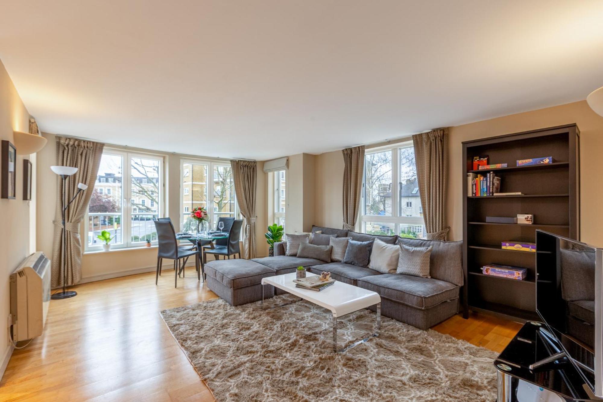 Apartment Spacious & Secluded 1br Flat In Maida Vale *
