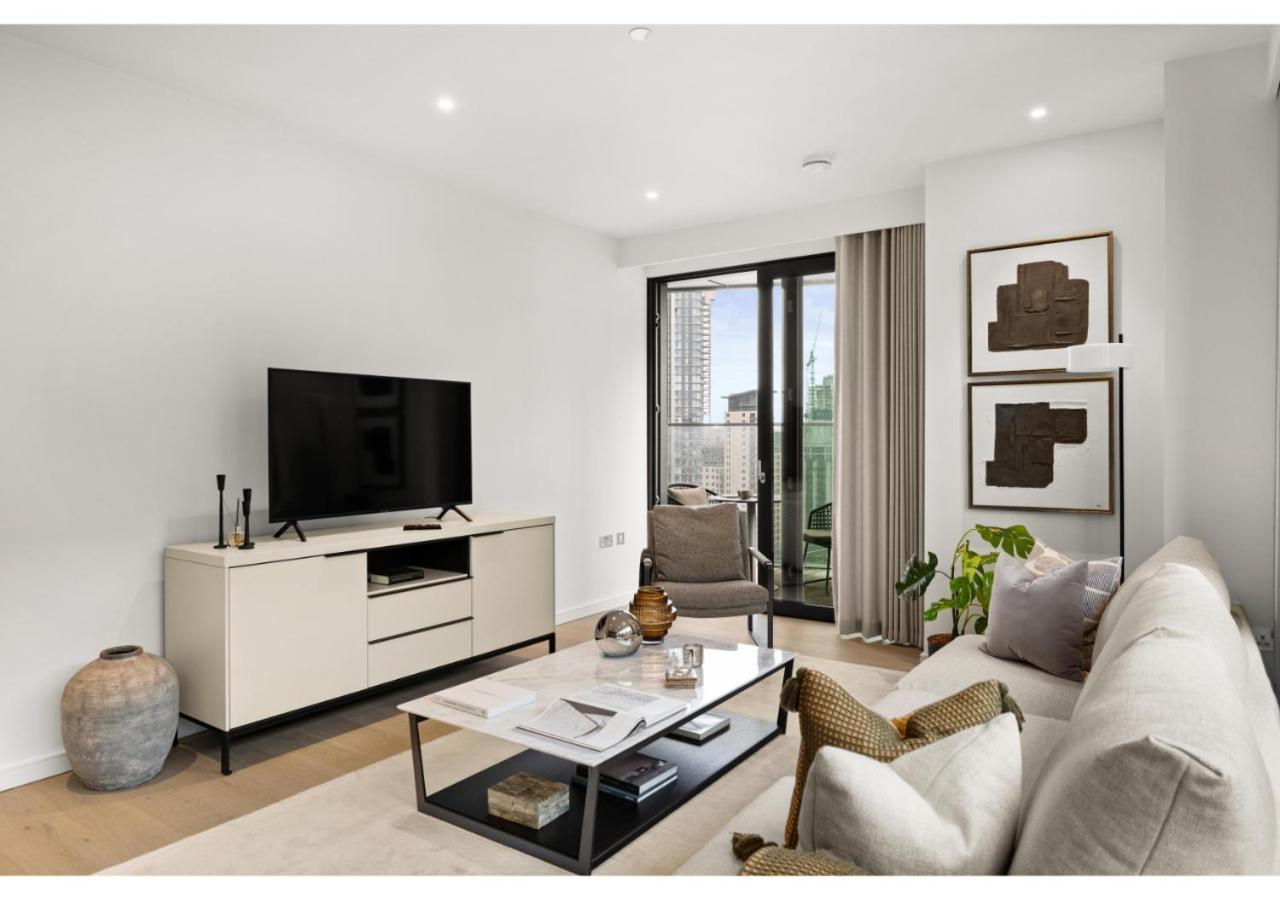 Elegant And Modern In Canary Wharf Right Next To Thames Apartamento Londres