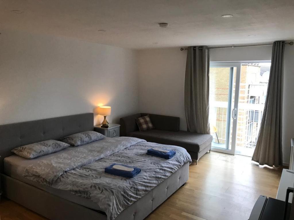En-suite With A Superking Size Bed And Balcony London