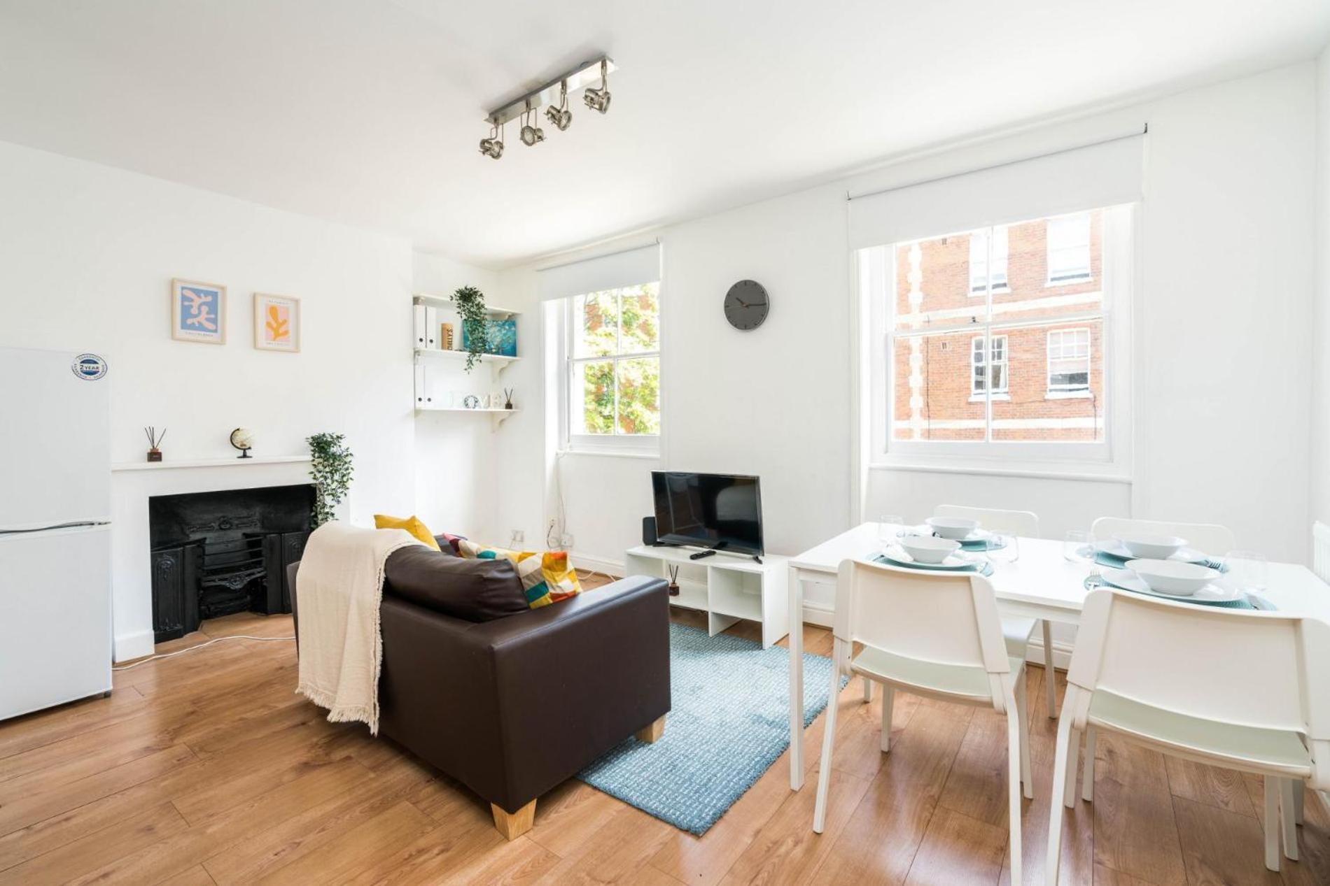 Super 1bd Flat Minutes From Kings Cross Station